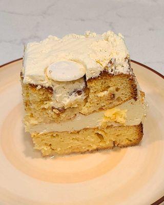 half of the Tres Leches cake I bought... and wonderful!