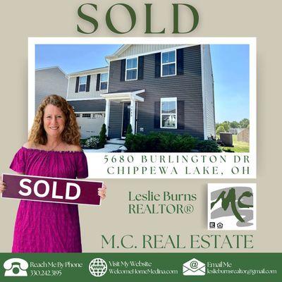 In 2023 I sold this Colonial style Ryan home in Chippewa Lake. Seller relocated. Such a great house. Sold quickly.