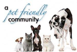 Very pet-friendly with No Breed OR Weight Restrictions!