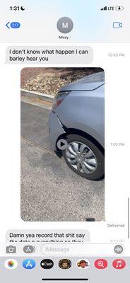 First car front part coming off ! This car seized on my on the highway no air conditioning