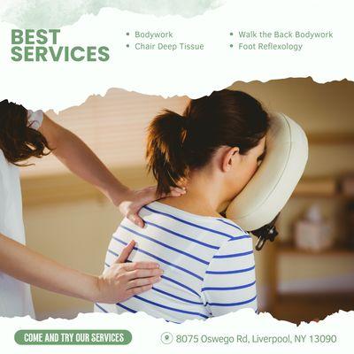 Come and try our services