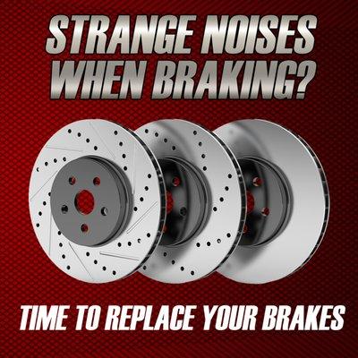 Keeping your brakes safe is essential to keeping you safe. Let us service your brakes.