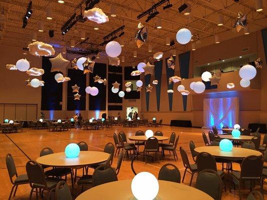 Starry Night Gymnasium Event