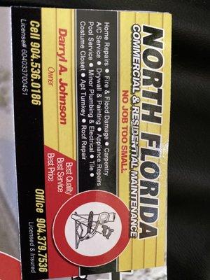 North Florida commercial and residential maintenance