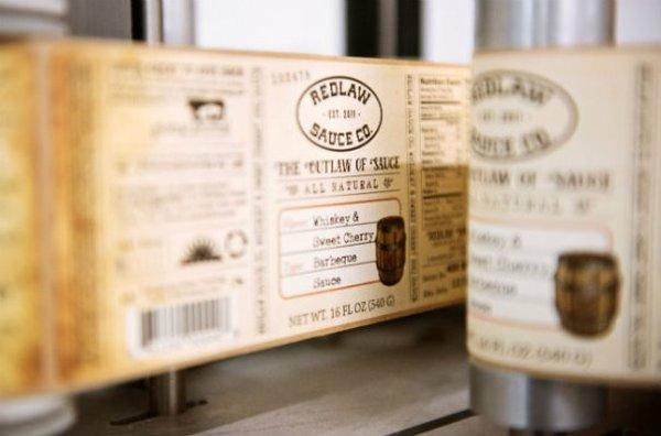 Redlaw Sauce Labeling equipment