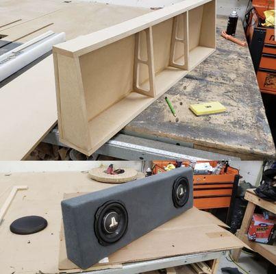 Custom JL Audio TW3 Truck Box