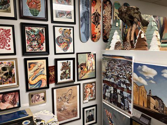 Black Moth Tattoo and Gallery