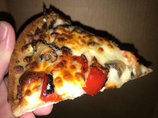 Small 10" Gluten Free Crust Cheese Pizza Add extra cheese, roasted red bell pepper, mushroom, substitute marinara sauce with white sauce