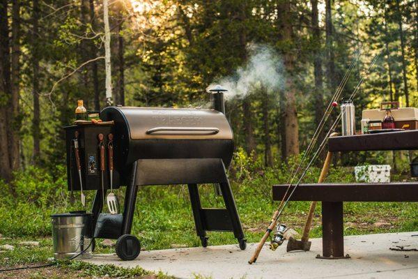 Sun's out, grill's out! Who else lives by this motto? We're the region's best Traeger dealer!