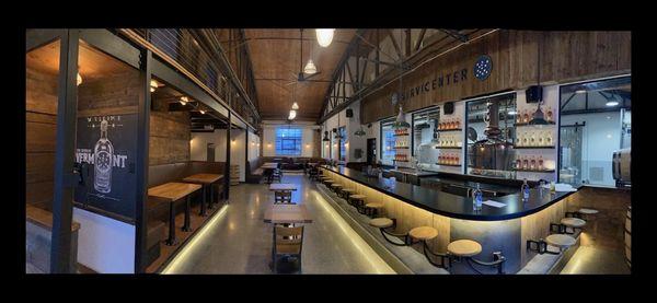 Main bar and restaurant area