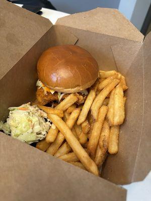 Nashville fish sandwich