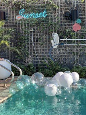 Custom neon lighting