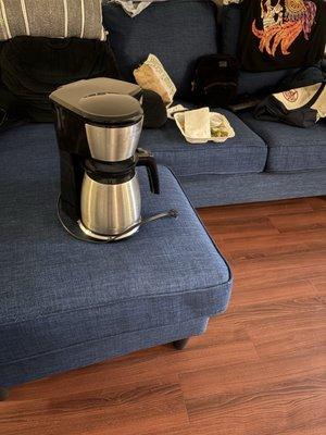 My apartment and courtyard