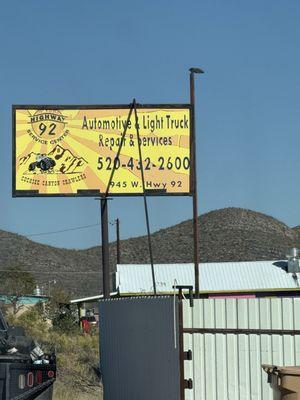 Highway 92 Service Center