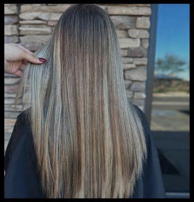 After! I asked for low maintenance and darkening