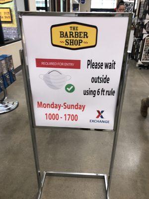 Hours during COVID-19