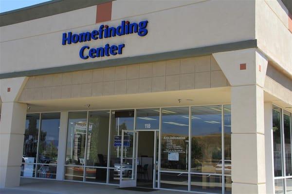 The Homefinding Center office at 4300 Green River Rd. #118, Corona, CA 92880