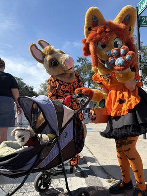Halloween On Central Ave.
