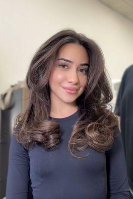 Layered Haircut & Blowout