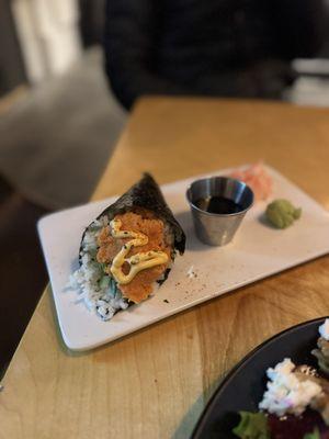 Spicy Tuna Hand-roll