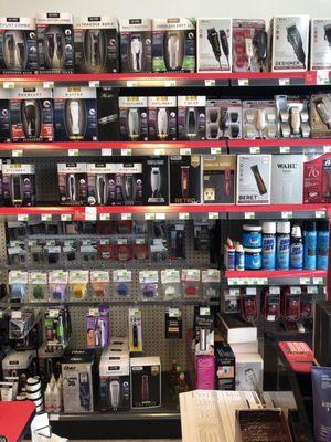 Large selection of clippers