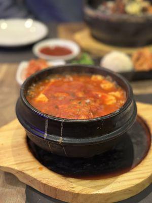 Soondubu Jjigae tofu soup