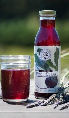 pure fermented beets with a touch of lavender love !