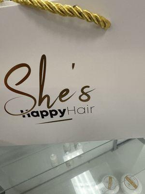 She's Happy Hair
