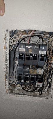 Your electrical panel may need some attention to be safe.