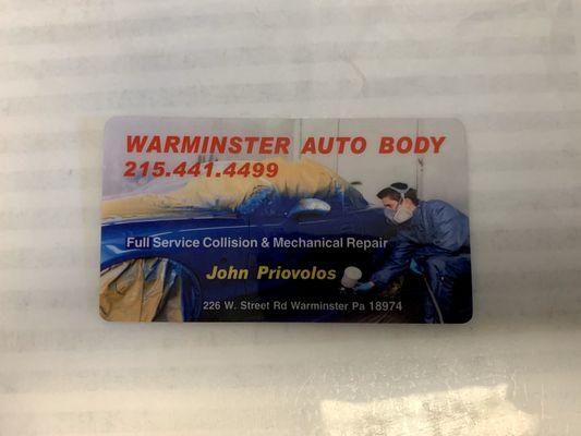 Warminster Auto Body