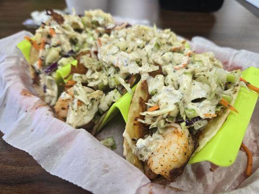 Blackened Shrimp Tacos