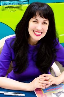 Can you tell my hair isn't real? ;)