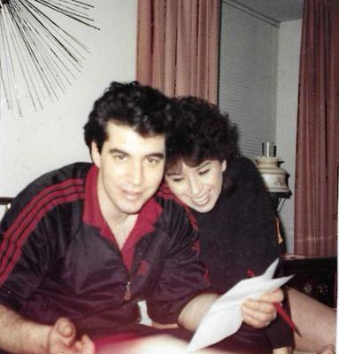 The young man Sandra stalked for 4 years.