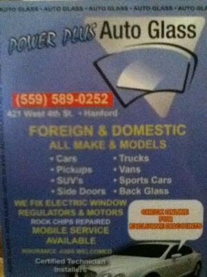 POWER PLUS AUTO GLASS