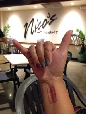 a couple weeks after getting them done, and still looking fresh!!!!