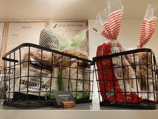 I want to try their croissant toast loafs for breakfast!