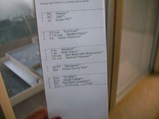 Scripps In-Room Cafe