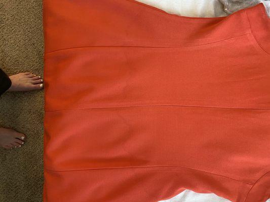 Water stained and ruined. Don't go here.