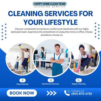 Looking for top-notch cleaning services in Chino Hills and surrounding areas? Look no further than Happy Home Clean Team!