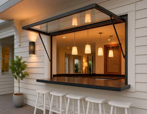 Make your space functional, elegant, and open--all in one move.