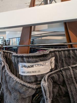 Garage denim jeans at the best thrift store in Thousand Oaks - Project ReWear!