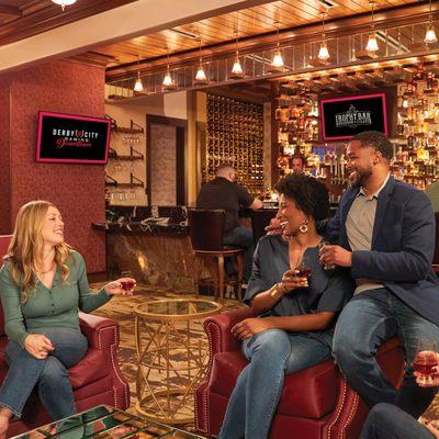 Trophy Bar Bourbon & Cigars at Derby City Gaming Downtown