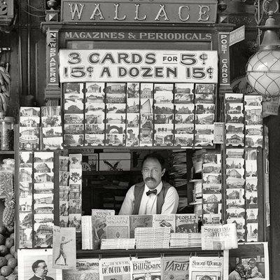 vintage postcard shop
