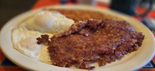 Betty's Famous Biscuits And Gravy Corned Beef Hash Country Fried Steak 16 oz. Top Sirloin Steak