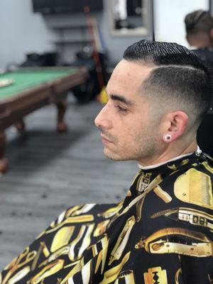 Cut by Lupe the barber