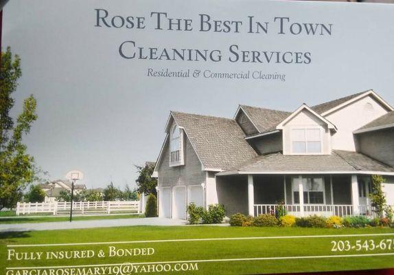 Rose The Best In Town Cleaning Company