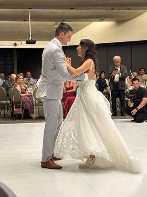 Our first dance