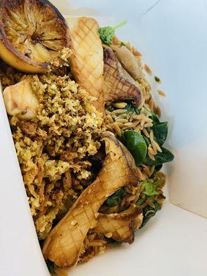 Mushroom oreganato - not my fave.