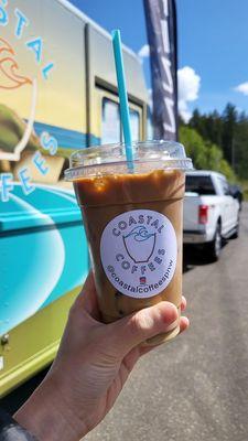 Their Iced Brown Sugar Cinnamon Latte is magic.