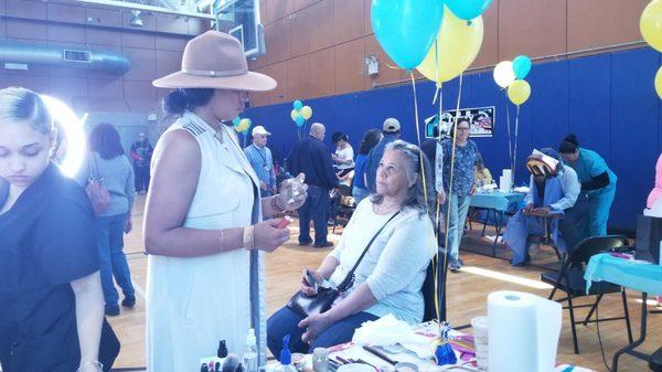 Beautify. Facials and makeup Senior Appreciation Spa Day